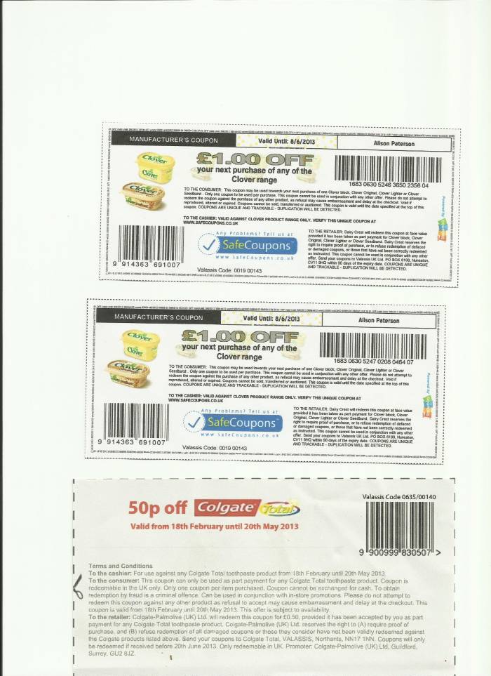 Coupons and vouchers can reduce your grocery shopping costs dramatically.