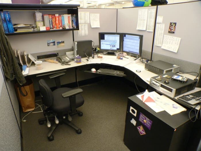 Make your cubicle your home away from home. Customize it the best you can. You've got to live here at least 40 hours a week, so you might as well love it.