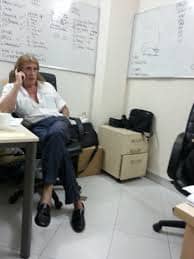 Ted Mallory, CEO of Pacific Tycoon. Hard to believe, isn't it? You should have seen the old photos of the dirty, 50+, flip flop wearing CEO - but they were mysteriously erased from the web within the past year...