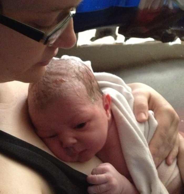 Writing about home birth is a writing prompt idea for the month of May.