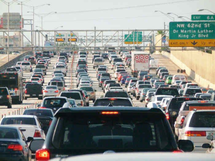 The influx of people moving to Florida has caused some terrible traffic all over the state.