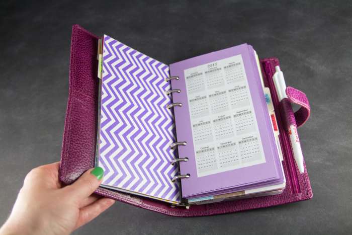 At the very beginning of my month on two pages section, I have a page with the full year calendar.