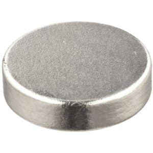 A neodymium magnet (depicted) is one of the strongest and more affordable rare earth magnet types in the world.