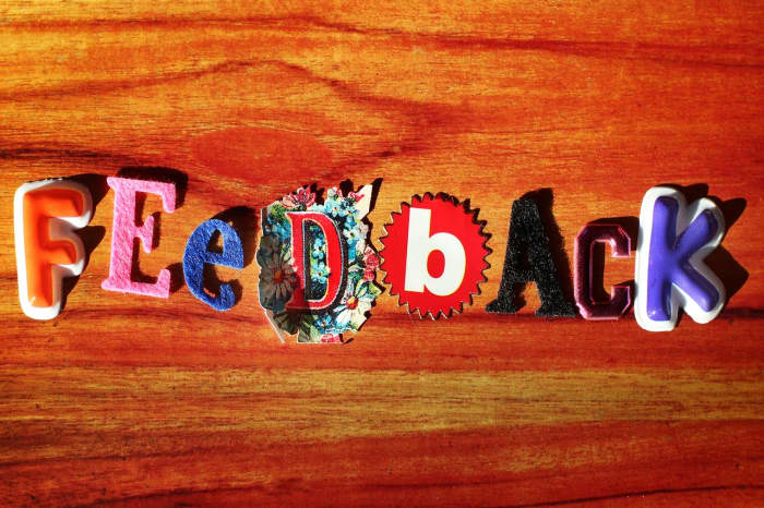 Feedback is so important