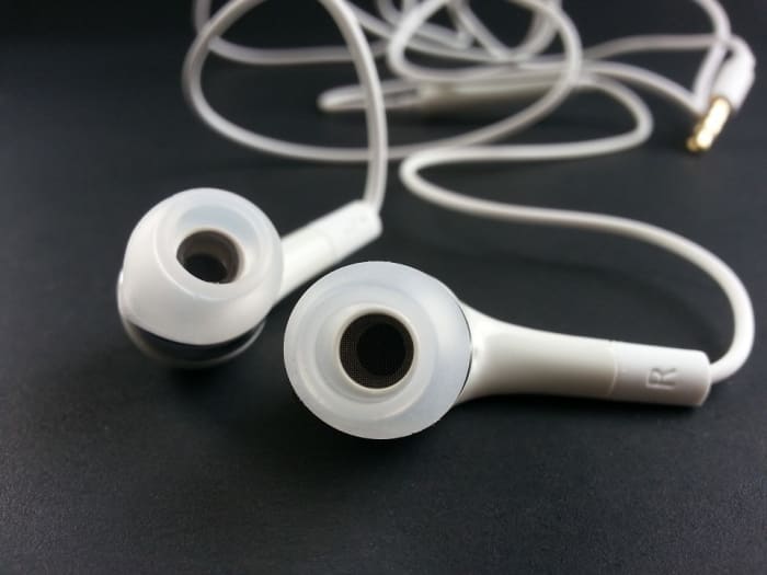 Using earbuds while you practice helps ensure you can hear the original message as well as possible.