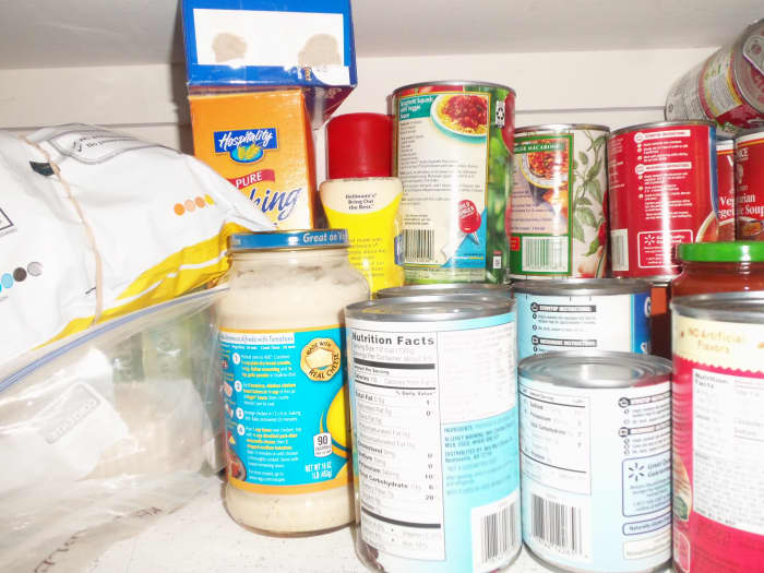 You rotate your food already so it shouldn't be hard to do the same with your items.