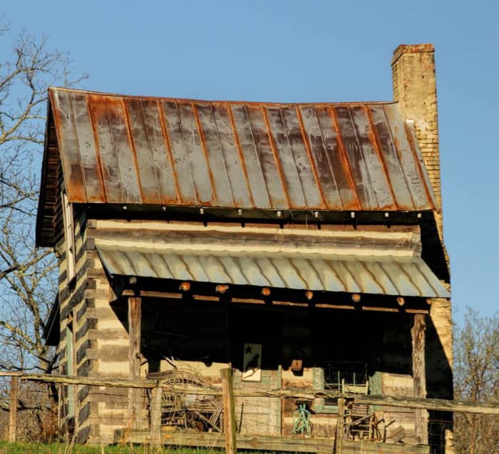 A cabin in the mountains like the one Padre Peters visited to thwart the plans of a demon