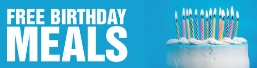 Try dining out on your birthday—you may be able to get a free meal.