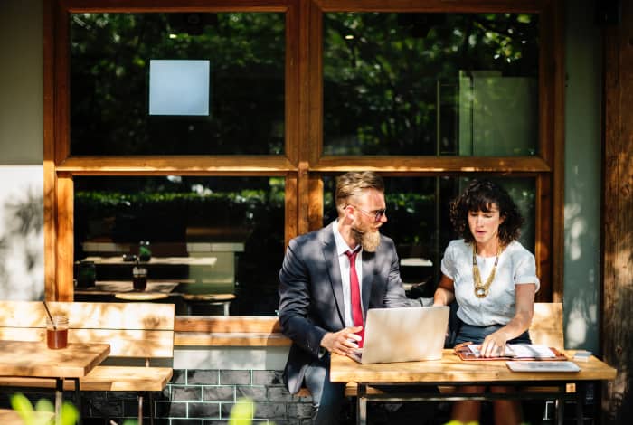 It's a proven fact that virtual assistants work better outside of sunlit cafes.