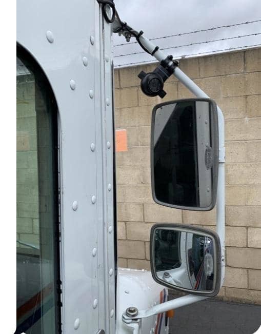 The interior of the postal vehicle becomes our cozy home away from home, feathered to our liking, and we resent any intrusion upon this comfortable little nest.