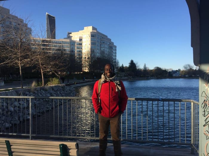 Amos authorized me to publish his story and a picture of him to share his experience with the Canada Express Entry, which he hopes will encourage someone to engage into this life-changing venture. God bless you all!