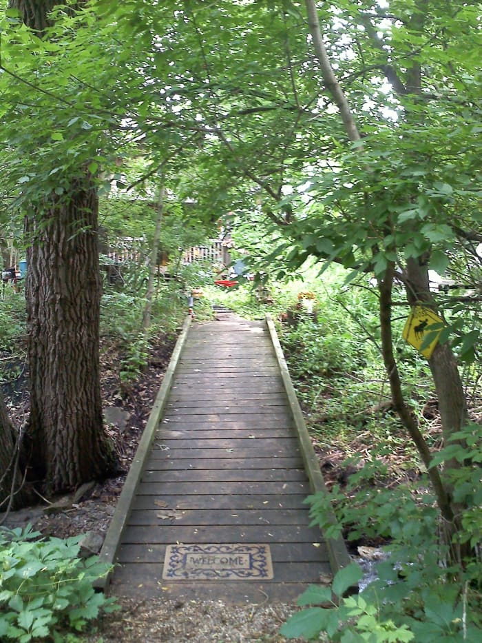 Sometimes we don't know where the path will take us and have to put one foot in front of the other through the fear.