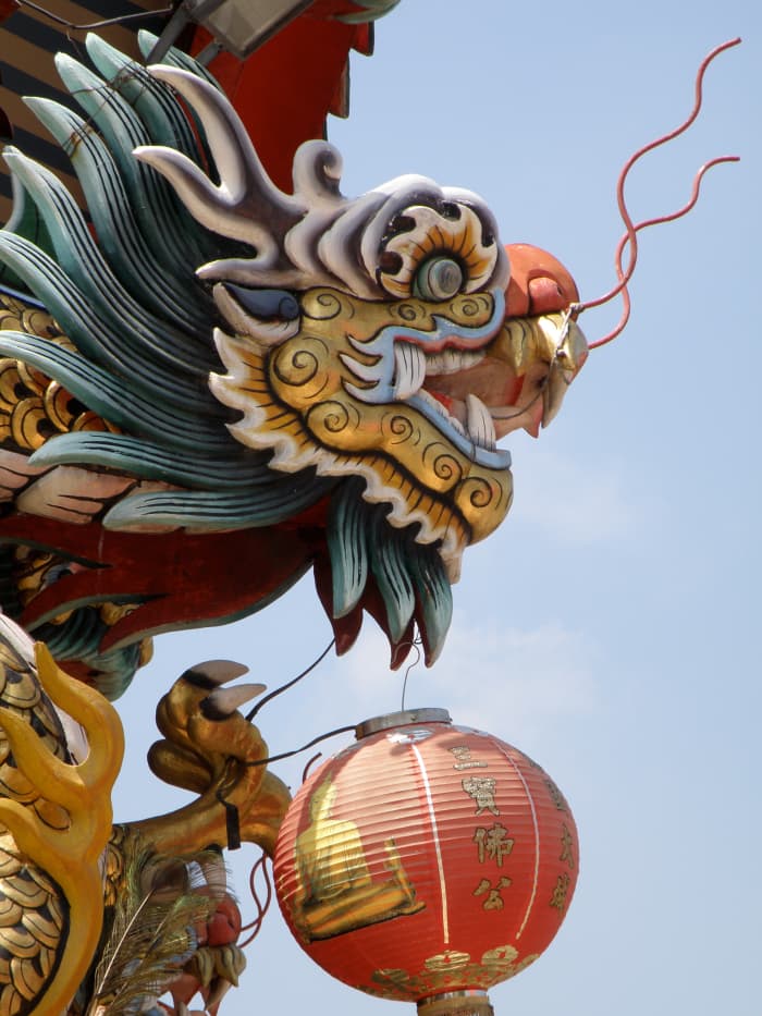 Despite being the 5th animal of the zodiac, dragons lead the Chinese New Year procession every year.