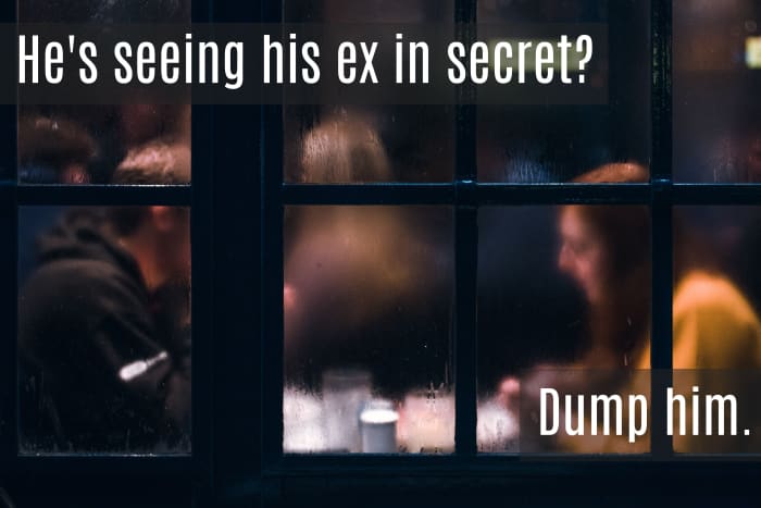 If your boyfriend lies about contacting his ex then he's probably planning on cheating, if he isn't cheating already.