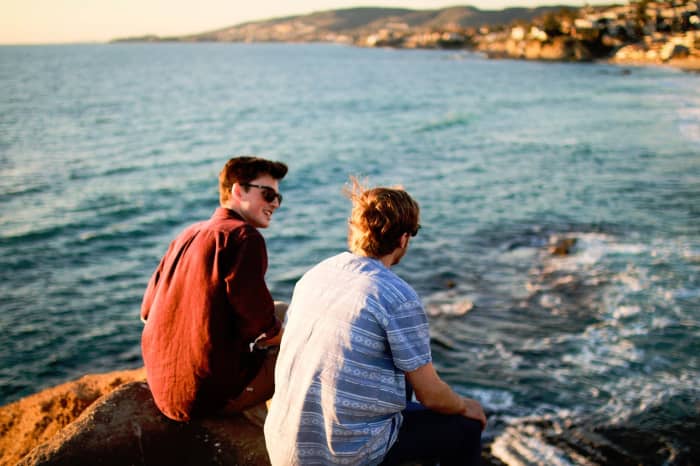 "Hey bro, glad you could come by. Have I told you lately that I can't trust you as far as I can throw you?"