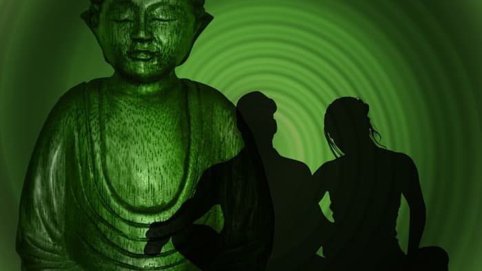 The tantra way asks that a couple respect each other as deeply as they would their favourite sacred deity.