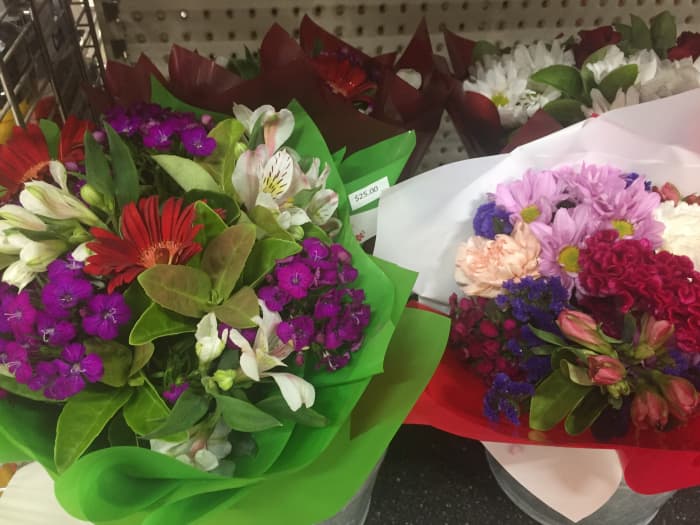 Shyness can turn a simple bunch of flowers into something too frightening to give ... or receive without an element of fear.