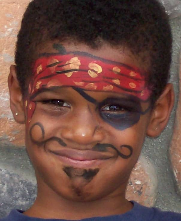 Pirate Face Painting for Children: Tutorials, Tips, and Designs - Holidappy