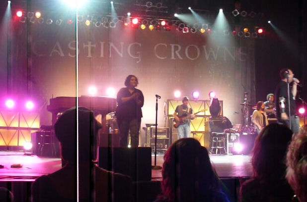 Casting Crowns in Bismarck, North Dakota. 