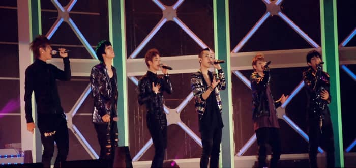 The members of B2ST.