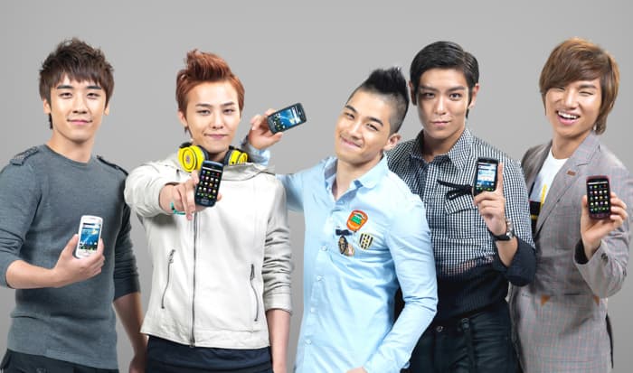The members of Big Bang.