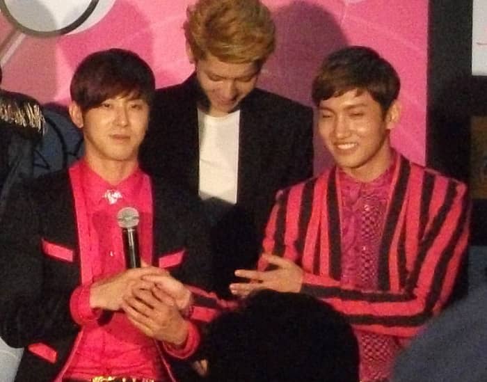 The members of TVXQ!.
