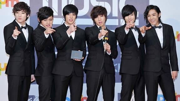 The members of U-KISS.
