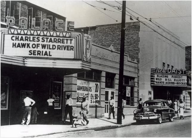 The Palace Theater was the largest theater in the south that catered specifically to black patrons.