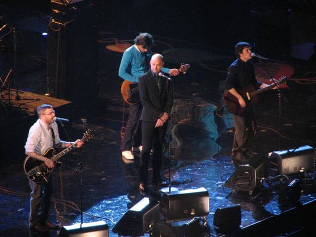 The Tragically Hip at Canada's Juno Awards in Vancouver BC in 2009.
