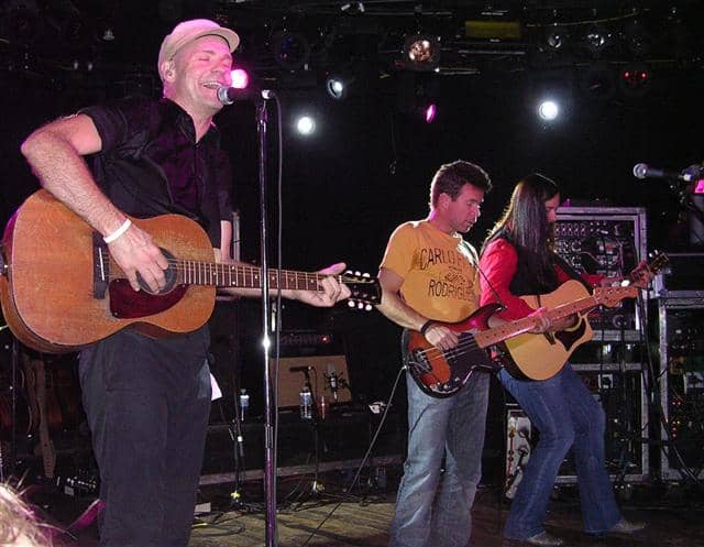 The Hip performing in Aspen, Colorado on October 16, 2007