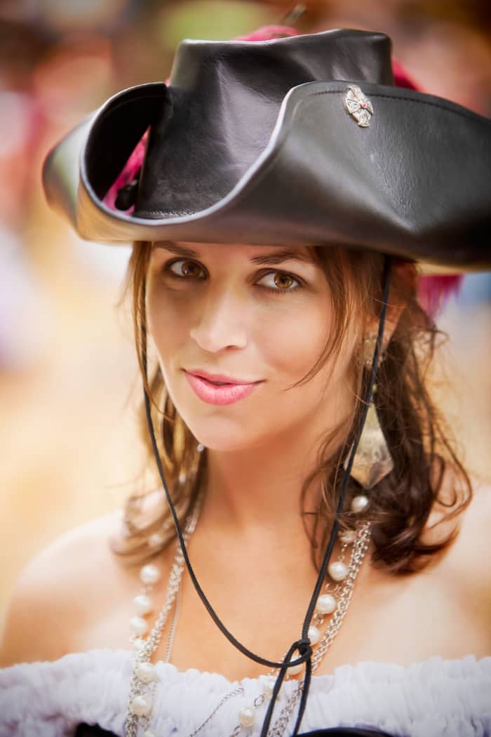 Don't even try a pickup line on this cowgirl. She's a lady who will rope and wrangle you.