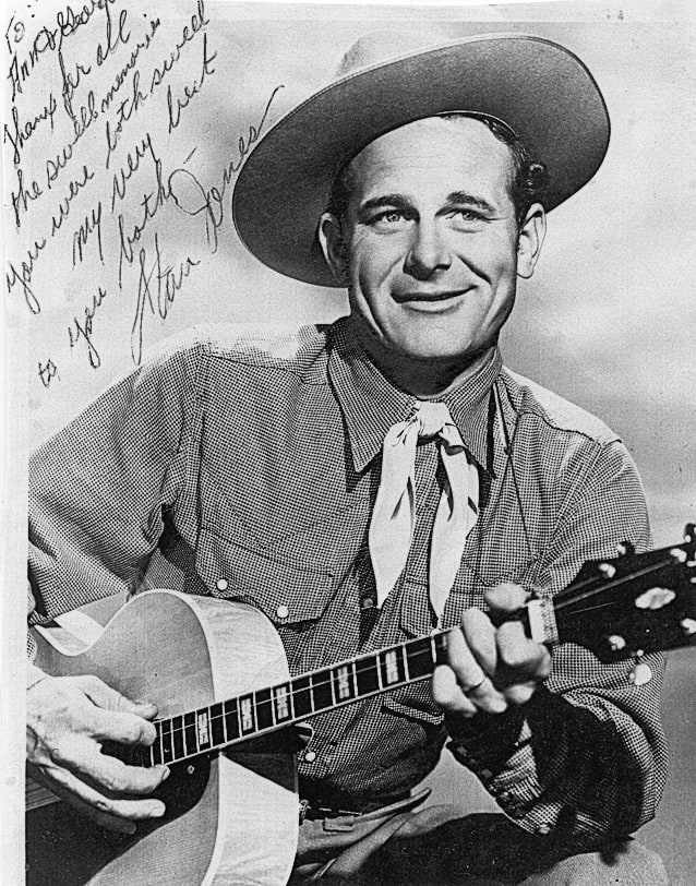 Stan Jones was National Park ranger, who in his spare time composed over a 100 songs, including Ghost Riders in the Sky. In 1997, he was posthumously admitted to the Western Music Association Hall of Fame.