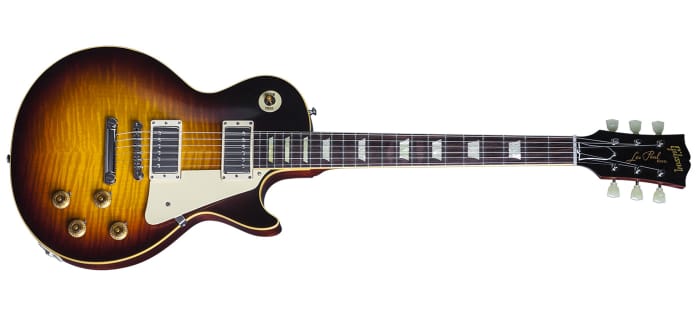 Gibson True Historic 1959 Les Paul Reissue. The finish need not look so much like this one, the finish can be had in many different shades.