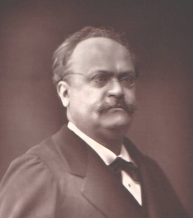 Charles Lecoq 1832–1918 (photograph of Lecoq in 1880)