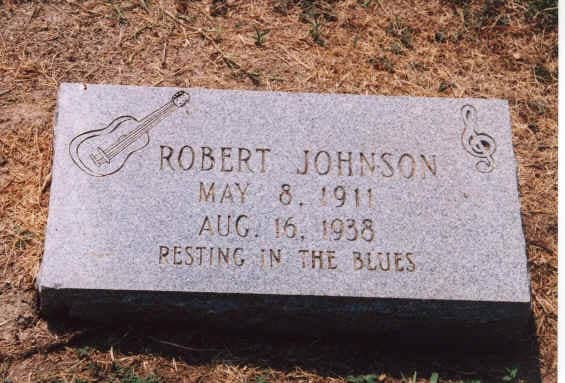 This grave says Robert Johnson, but there are two others also purported to be the final resting place of Robert Johnson.