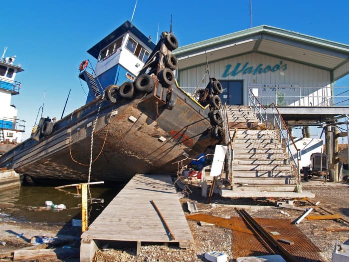 During Hurricane Katrina in 2005, about 80% of New Orleans was under as much as 20 feet of water. Over 15 million people were impacted in a variety of ways, and 1,833 lives were lost. Even today, 705 people have never been accounted for.