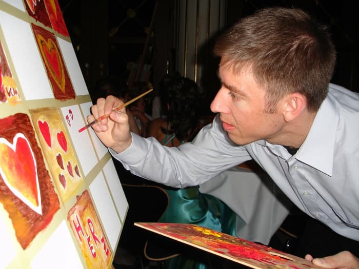Taking a painting class with your partner may not necessarily be a cheap date idea, but it could be a lot of fun!