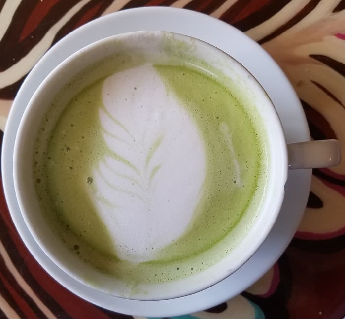 My husband gives me a Starbucks gift card every Christmas, with which I buy several green tea lattes.