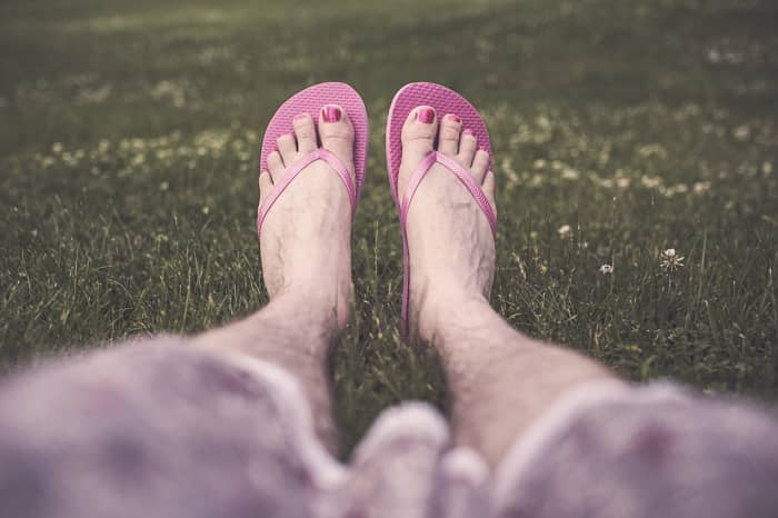 Don't compromise on who you are. If that means wearing toe nail polish with pride, then so be it. If that means being "masc," then may it also be.