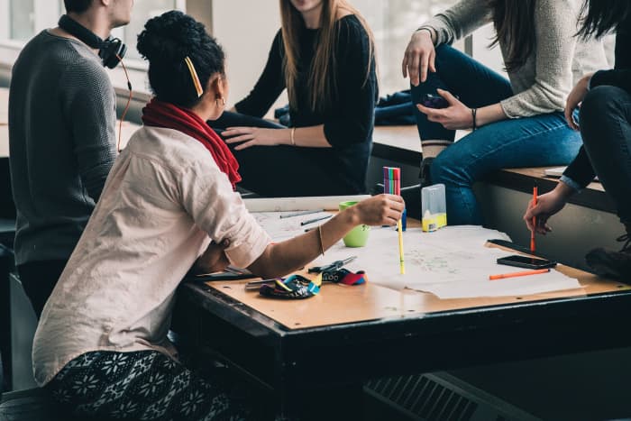 Oftentimes, people pull friends from their work or school circle. You need to put in a little extra time and vulnerability if you want these to blossom into deeper friendships, though.