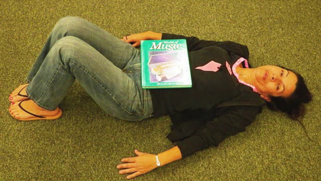 This is the area which houses the diaphragmatic muscle used for breathing.