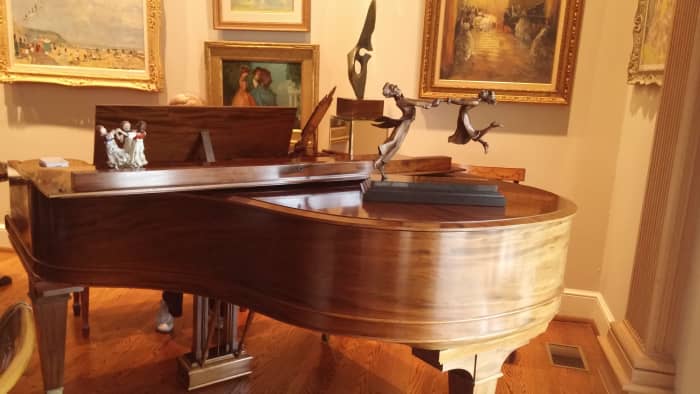 Pianos must be regularly tuned to maintain a lovely tone. Depending on the condition of the instrument recommended tuning is 2 to 4 times a year.