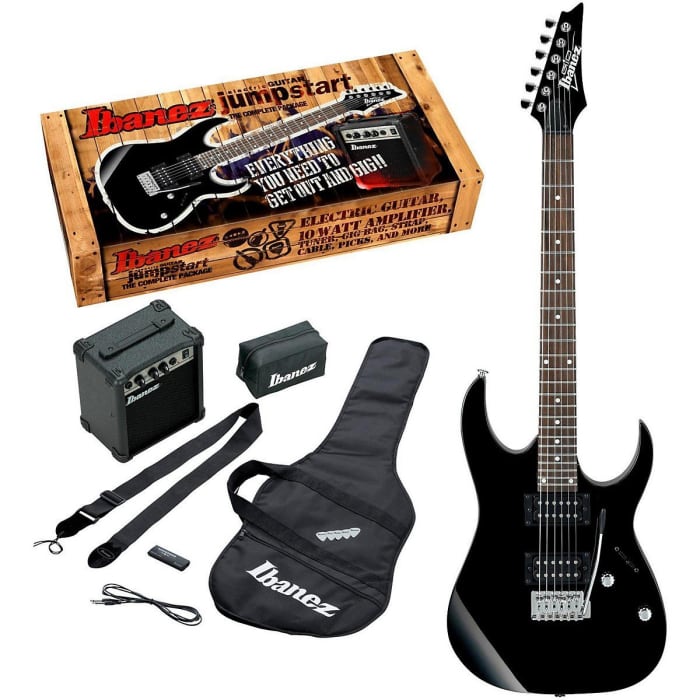 In addition to an awesome starter guitar, Ibanez gives you all the accessories you need to begin your playing career.
