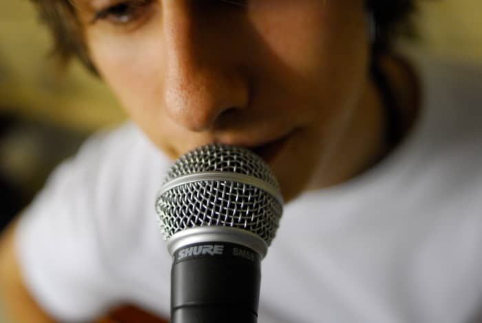 Sing with passion and confidence. Remember that practice makes one perfect. You have nothing to lose and loads to gain!