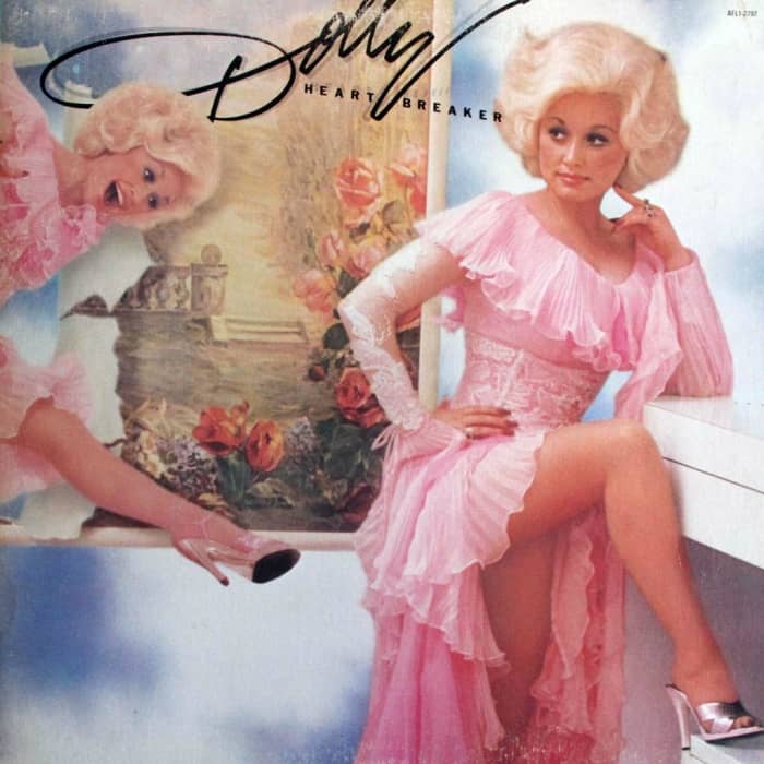 Cover of Dolly's 1978 hit album "Heartbreaker," which featured two hit singles, the title track and "Baby, I'm Burning"