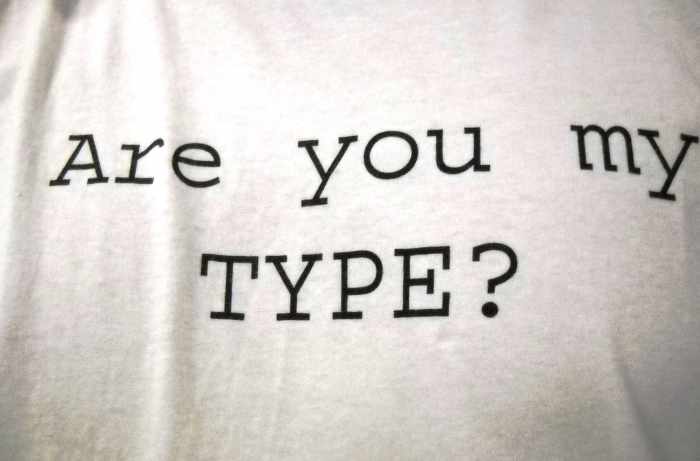 Signal your interest and availability, as research shows they can trump attractiveness in getting dates. (This t-shirt was actually a reward for donating blood to the Red Cross.)