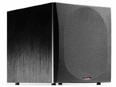 The Polk Audio PSW505 provides bass audio that is tight and precise. Well constructed with sturdy MDF, the Polk has a real wood veneer finish, which gives it a stylish and attractive appearance.