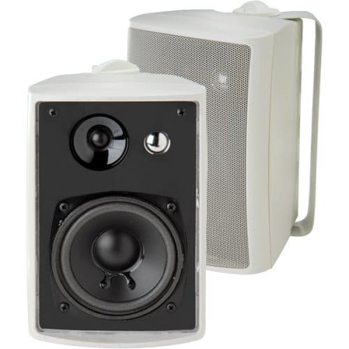 These Dual LU43PW Indoor/Outdoor Speakers are at the more affordable end of the price range, but don't let that fool you into thinking that they don't offer excellent value for money. They are versatile to place/mount, and put out a huge sound.