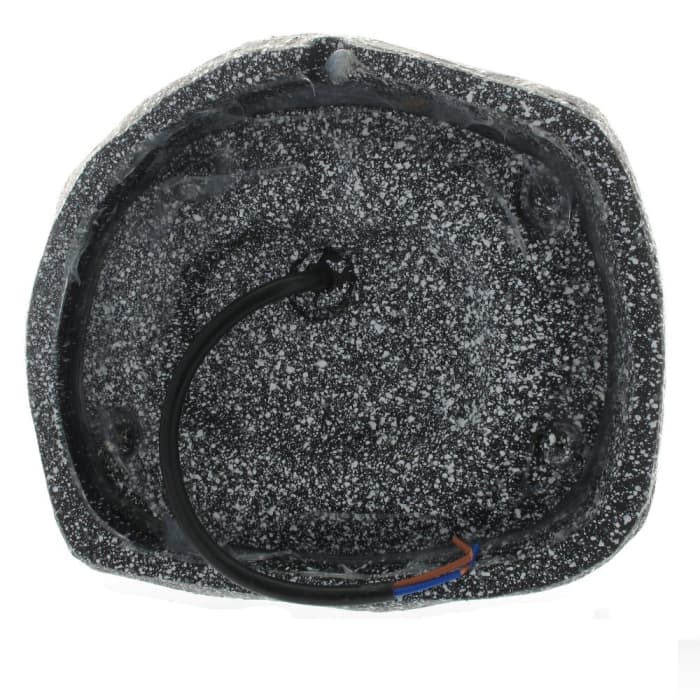 Rear view of the Granite Rock, showing the wiring. They are easy to set up and offer high performance for speakers of this type. They are remarkably rugged and robust and capable of surviving pretty much anything that Mother Nature throws at them.