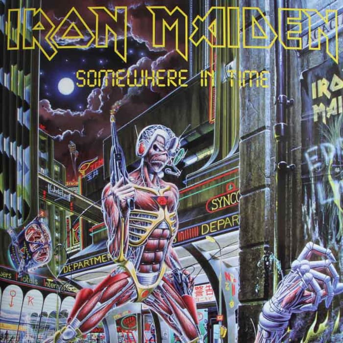 Iron Maiden Album Covers by Derek Riggs - Spinditty